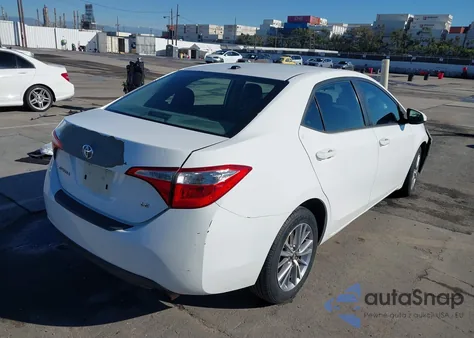 2014 Toyota Corolla Le Premium from USA, damaged, VIN 5YFBURHE5EP037642